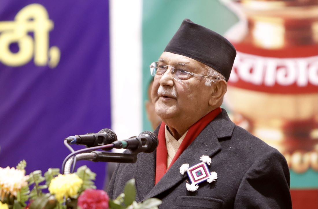 उन्माद र नशाले देश बन्दैन : ओली